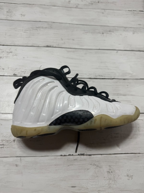 Nike Posite Indiana Boys White Little Posite One Comfort Lace Up Sneakers Shoes