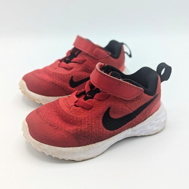 Nike Revolution Red Running Shoes Sneakers Toddler Size 6C 6 DD1094-607