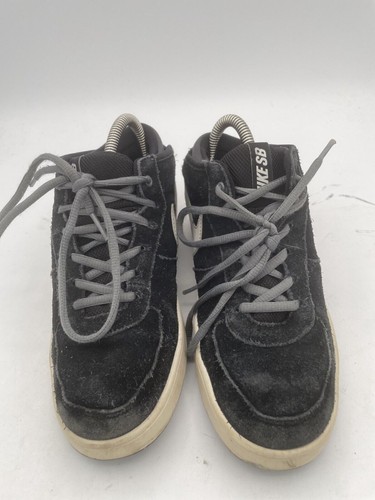 Nike SB 6.0 Mavrk Kid's Sz 5.5 Black Lace Up Low Running Athletic Shoes 525122