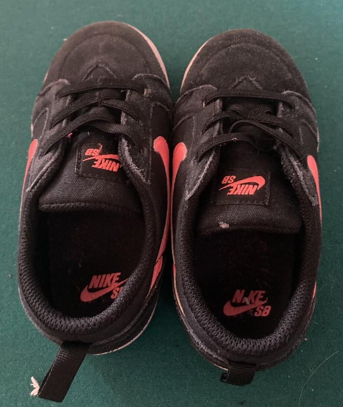 Nike SB Stefan Janoski Kids Shoes Size 10 Color Black 743187-061 Great Condition