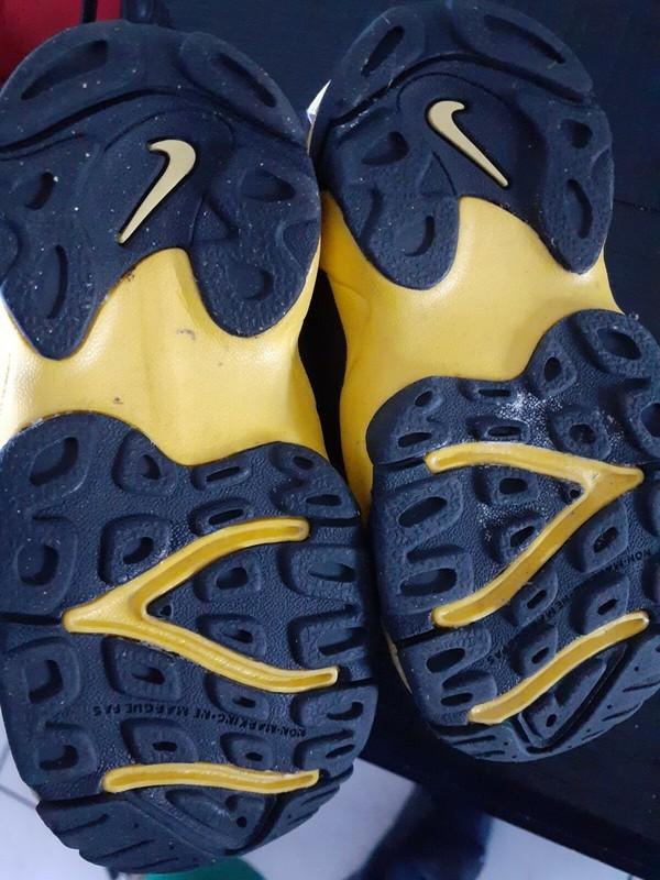 Nike Speed Turf Toddlers Black Yellow Shoes 535737-071 - Size 7C