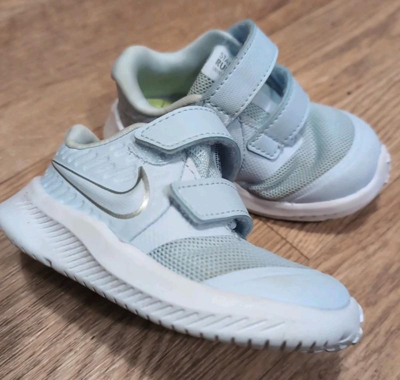 Nike Star Runner 2 TDV Light Blue Toddler Shoes Sneakers AT1803401 Kids Size 4.5