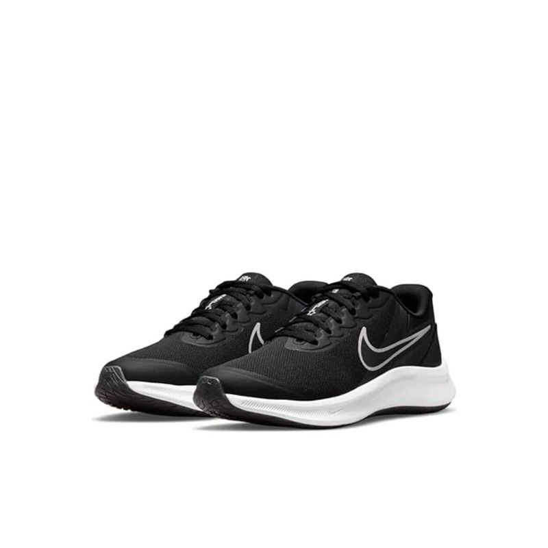 Nike Star Runner 3 GS 'Black Dark Smoke Grey' DA2776-003 Kids Shoes
