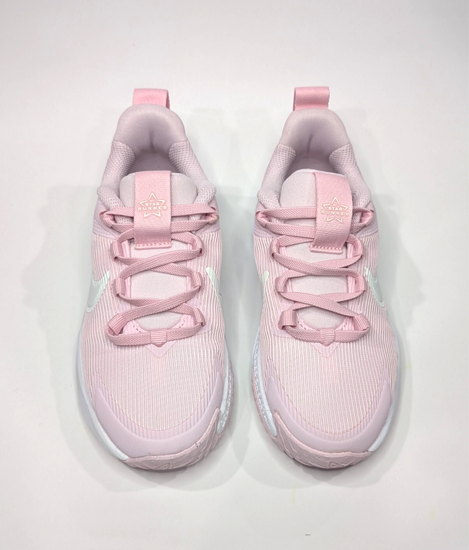 Nike Star Runner 4 NN (PS) Pink Foam/White Girl's Slip On Sneakers-Asst Size NWB