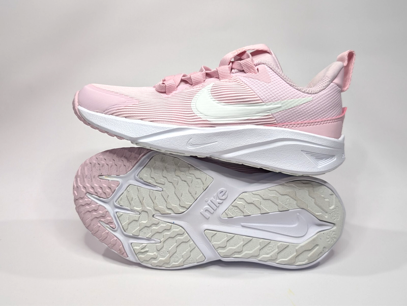 Nike Star Runner 4 NN (PS) Pink Foam/White Girl's Slip On Sneakers-Asst Size NWB