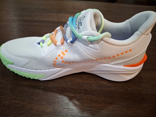 Nike Star Runner 4 NN SE (PS) White/Multi Girl's Slip On Sneakers Size:7 Youth