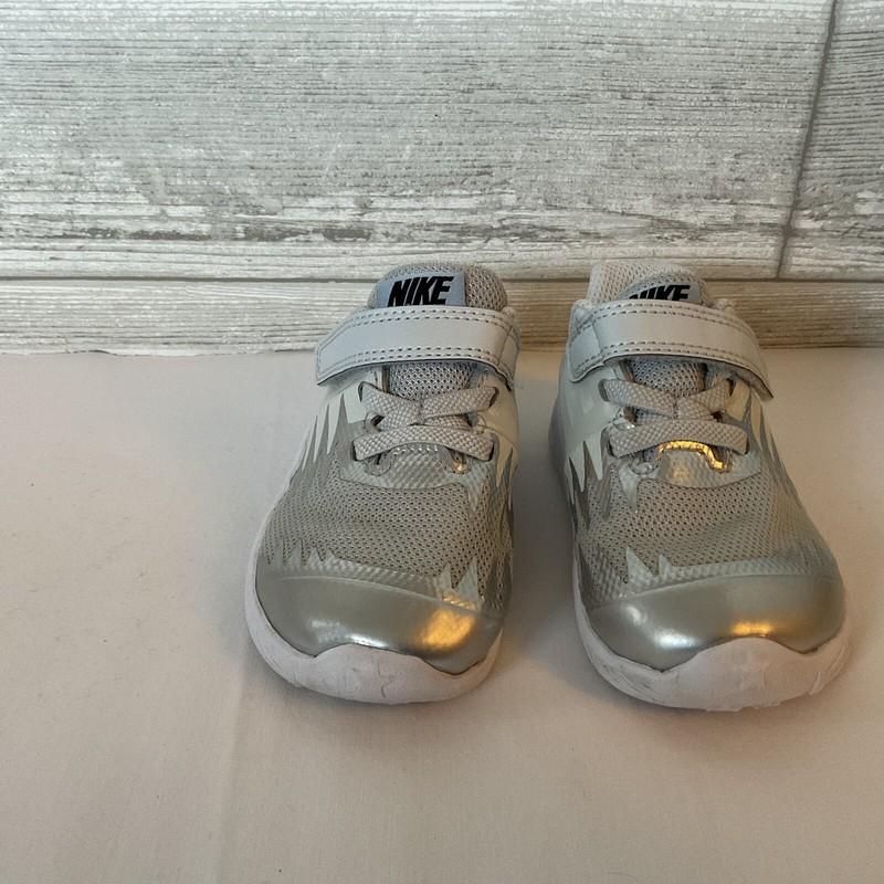 Nike Star Runner Toddler Sneakers Sz 5 Platinum White/silver Sneakers