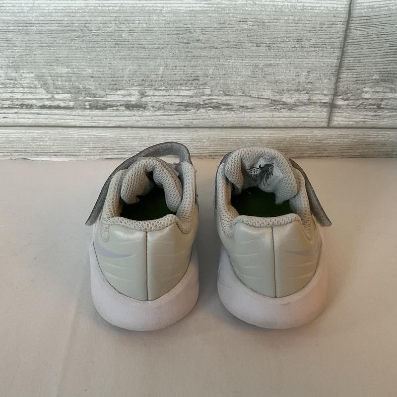 Nike Star Runner Toddler Sneakers Sz 5 Platinum White/silver Sneakers