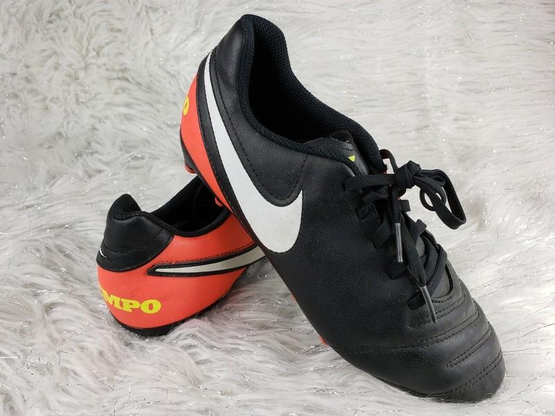 Nike TIEMPO Rio III FG (819195-018) Youth Size US 5.5Y EUR 38 Soccer Cleats