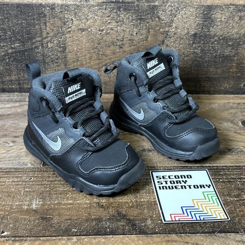 Nike Toddler Sneakers Mid Top Shoes 685623-001 H2O Repel 6C Black