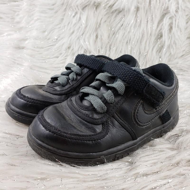 Nike Vandal Low Sneakers Black Leather 314677-001 Toddler Shoes Size 9 C