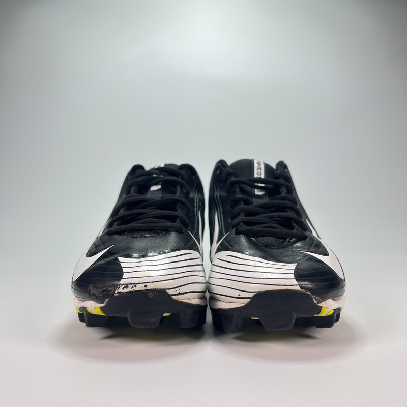 Nike Vapor Keystone 2 Low Black White Baseball Cleats 707442-010 Youth Size 6.5