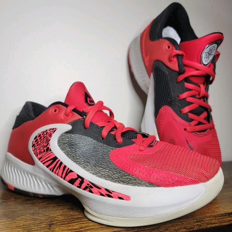 Nike Zoom Freak Safari Size 7Y Sneaker Shoes University Red Crimson Boy Girl Kid