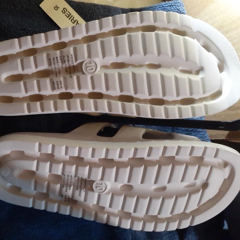 No Boundaries Womens Geo Slide Sandals Size 10