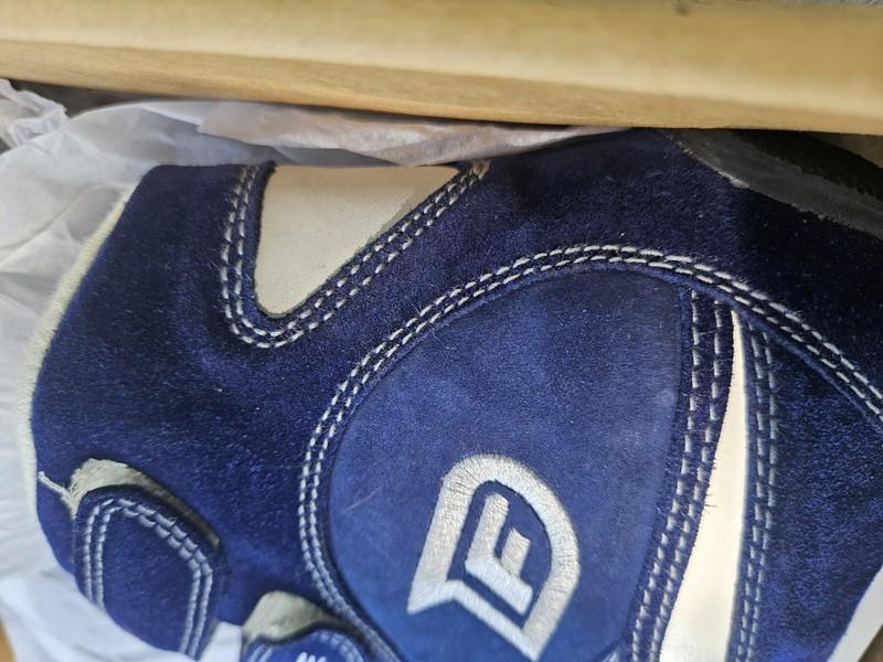 NO Fear Driving Force Vortex Auto Racing Shoes Mens Size 9 US Navy Suede