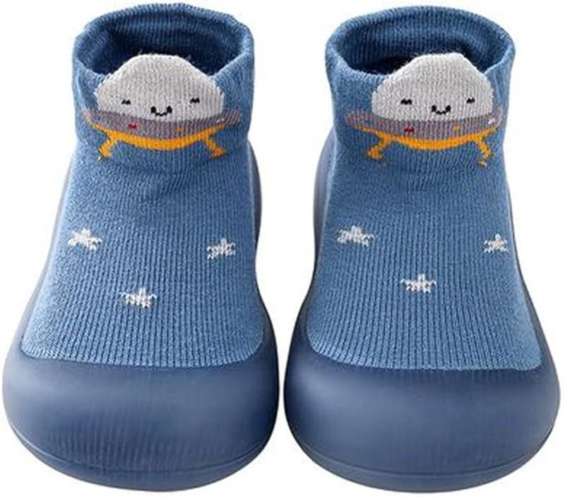 Non-Slip Baby Toddler Sock Shoes Cute Kid First Walking Shoes Pre-Walker Baby Sl