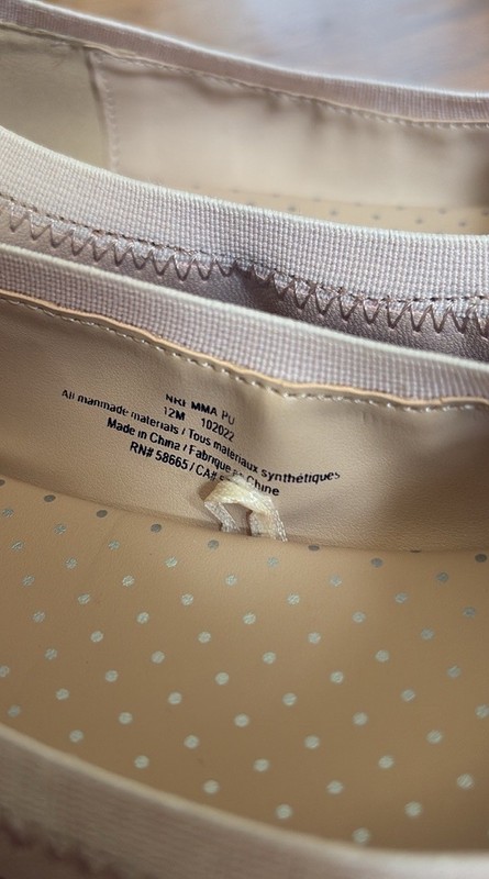 Nordstrom Rack Girls Size 12 - Light Pink Ballet Flats - Bow
