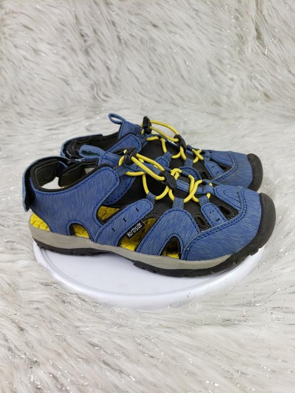 NORTHSIDE Kids Boys Size 2 Blue Active Sandals Shoes