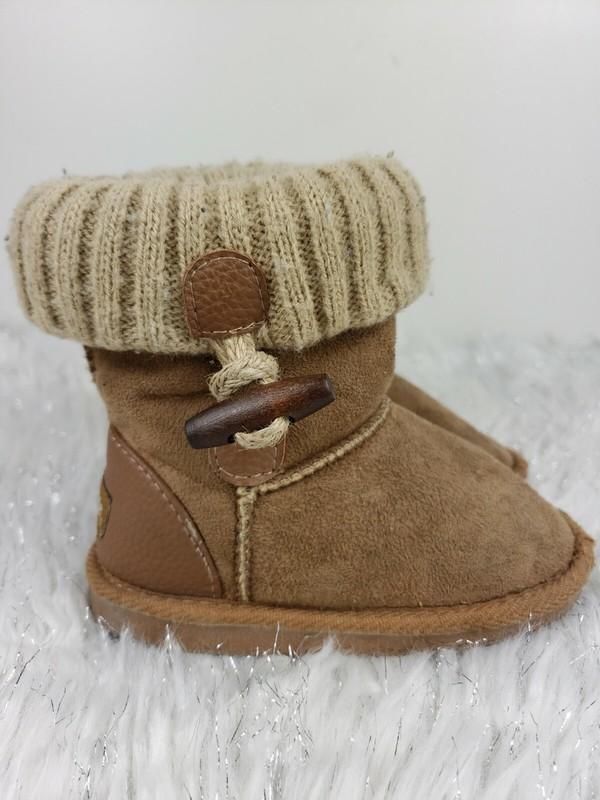 Northside Little Girls Size 7 Brown Sweater Top Booties Boots