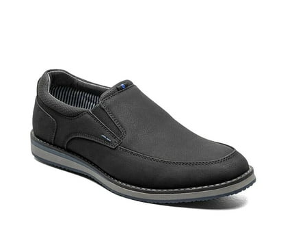 Nunn Bush Men's Black Hyde II Moc Toe Slip on 8 M