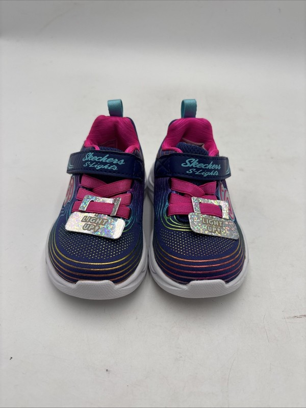 NWOB Skechers Baby’s' Wavy Beams Sneakers Multicolor Size 5