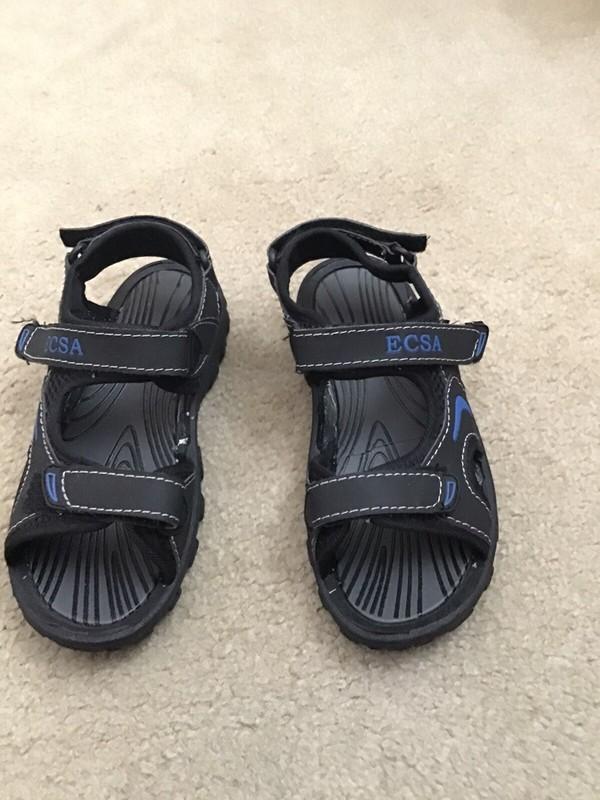 NWOT ECSA Kids Boys Water Beach Summer Sandals 2/3