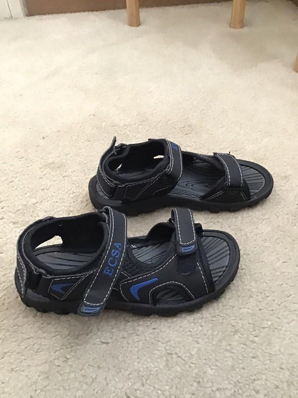 NWOT ECSA Kids Boys Water Beach Summer Sandals 2/3