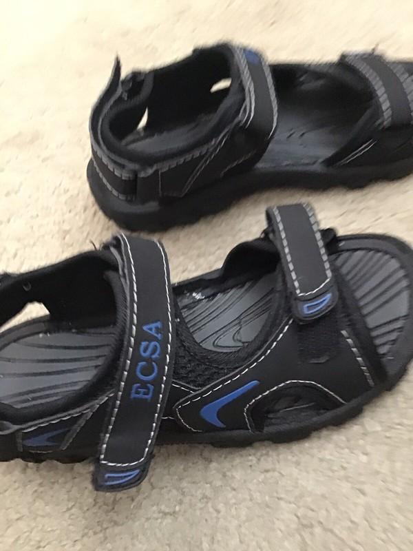 NWOT ECSA Kids Boys Water Beach Summer Sandals 2/3