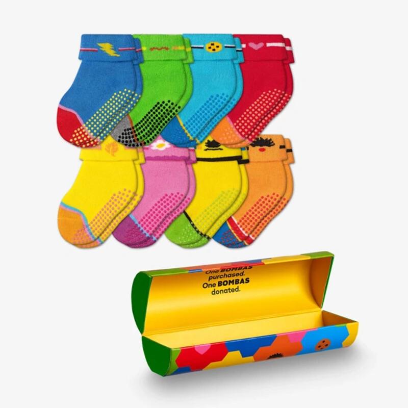 NWT Bombas Baby Sesame Street 8-Pack Gift Box Size 6-12 Months