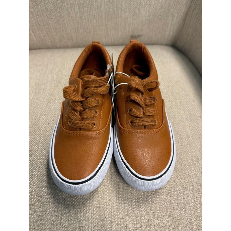 NWT Boys Art Class Cognac Brown Blake Oxfords - Size 13
