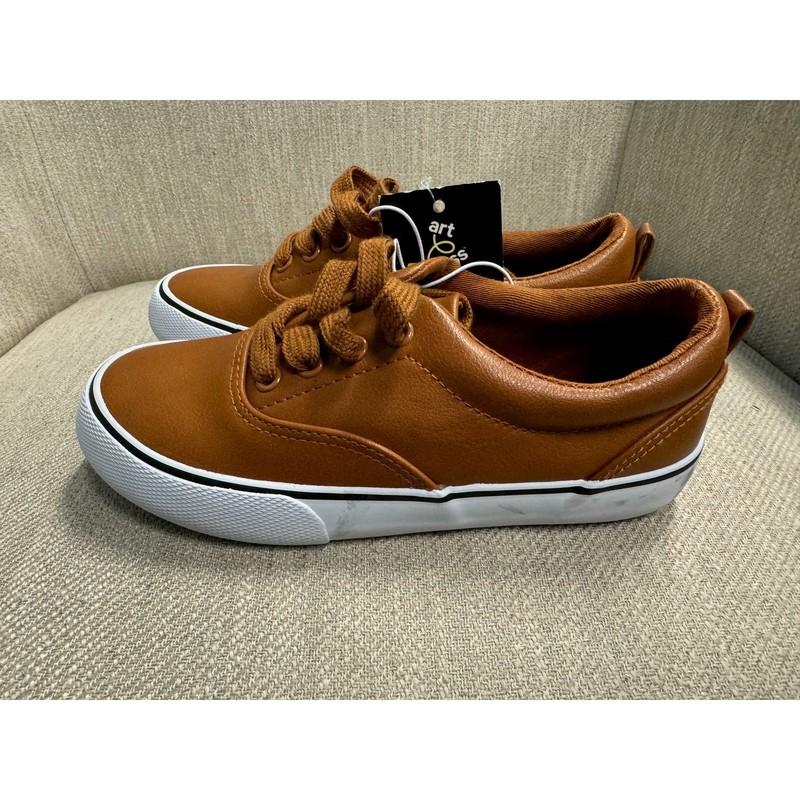 NWT Boys Art Class Cognac Brown Blake Oxfords - Size 13