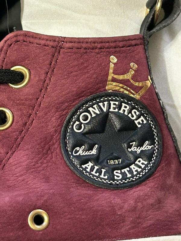 NWT Converse Run Star Hike Platform Ox Bordeaux Gold Regal Sneakers Size 6.5