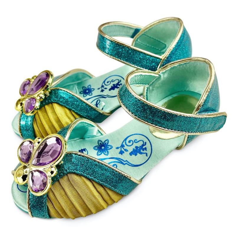 NWT Disney Store Jasmine Costume Shoes Many Sizes Princess Aladdin U Pick
