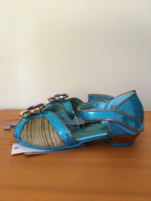 NWT Disney Store Jasmine Costume Shoes Many Sizes Princess Aladdin