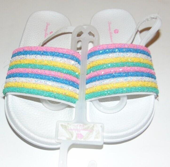 ~NWT Girls TOMMY BAHAMA Sparkly Sandals Size 11 Super Cute FS:)~
