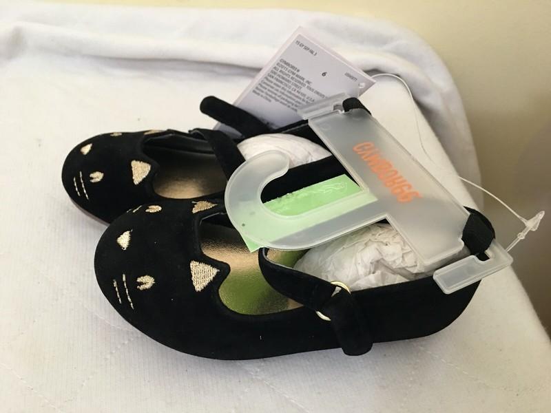 NWT GYMBOREE Catastic Kitty Shoes Flats Cat Toddler Girls U Pick Open Eyes