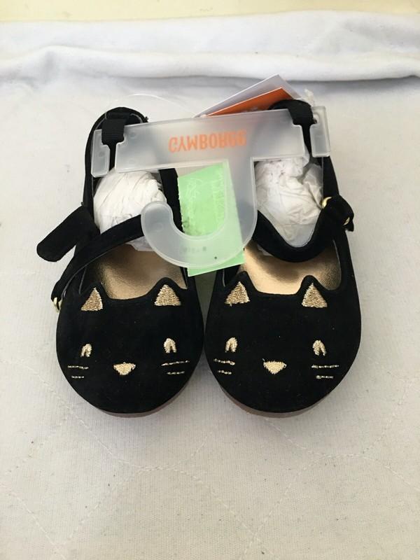 NWT GYMBOREE Catastic Kitty Shoes Flats Cat Toddler Girls U Pick Open Eyes