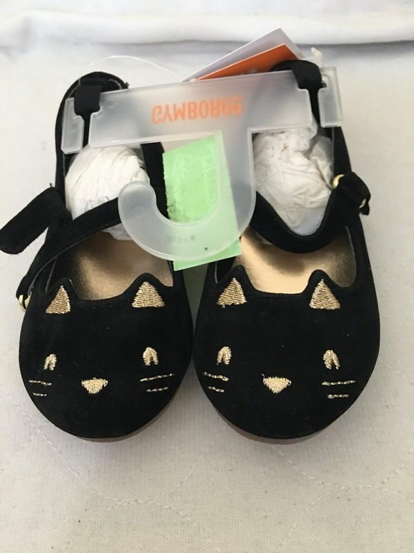 NWT GYMBOREE Catastic Kitty Shoes Flats Cat Toddler Girls U Pick Open Eyes