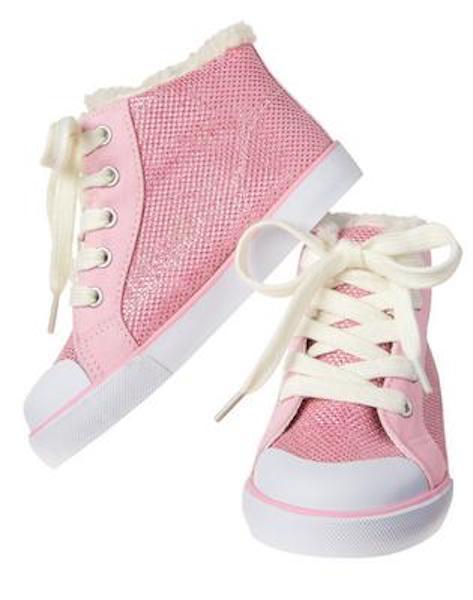 NWT Gymboree Enchanted Winter Pink Sneakers Many sizes toddler kid Girls