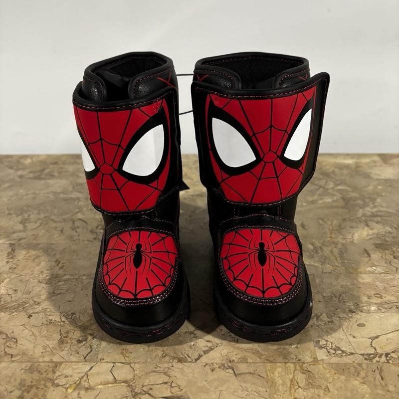 NWT Marvel Spider-Man Snow Boots Toddler Boys Size 6 Light Up