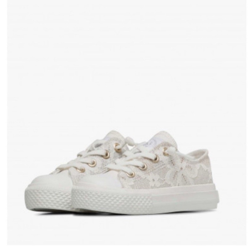 NWT NATURINO AYASY. Fabric sneakers in White - Size 9.5