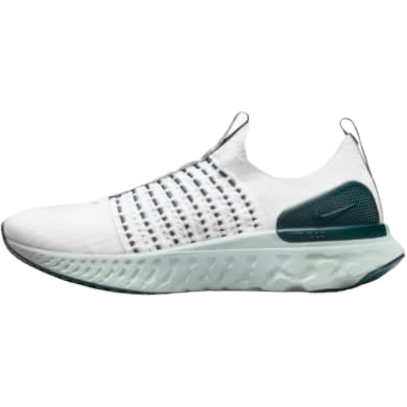 NWT Nike Women's React Phantom Run 2 Shoes Platinum Tint Dark Teal Green 7.5