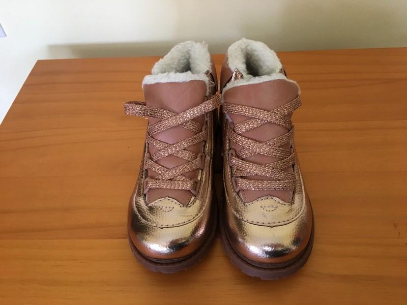 NWT OshKosh Metallic Gold Sneakers shoes girls