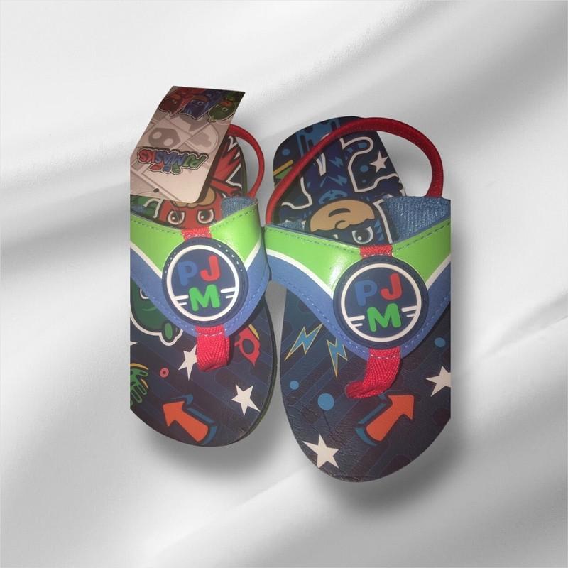 *NWT* PJ MASKS Sandals Flip-Flop Sandals Sz. 9-10 (toddler/lil Boys)
