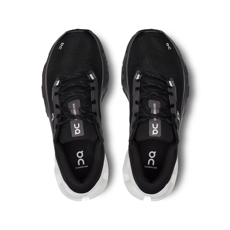 O-N Cloudflyer 5 Men's Running Shoes Cushioning Comfort Black White Full Size US