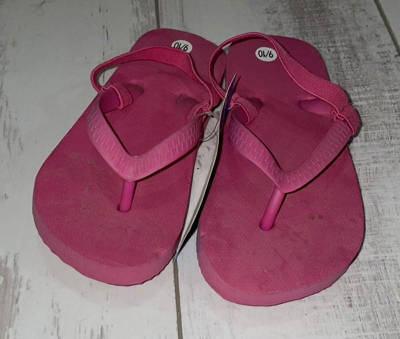 Old East Main Slip-On Flip-Flop Sandals Size 9/10 - Pink - Toddler - NEW