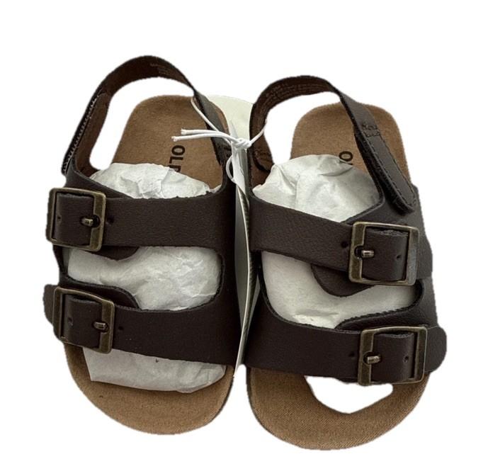 Old Navy Baby Earth Brown Sandals Size 18-24months NWT