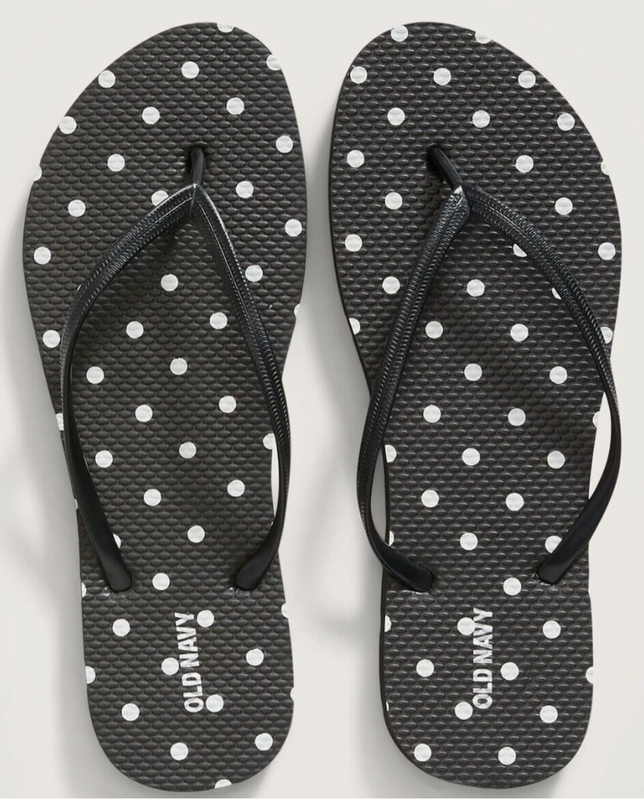 Old Navy Classic Flip Flops Women Various Patterns 5 6 7 8 9 10 11