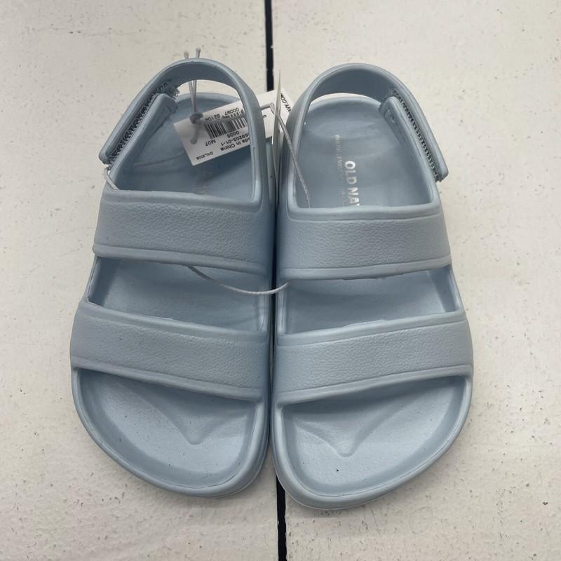 Old Navy Light Blue Strap Sandals Hook And Loop Closure Baby Size 5 NEW