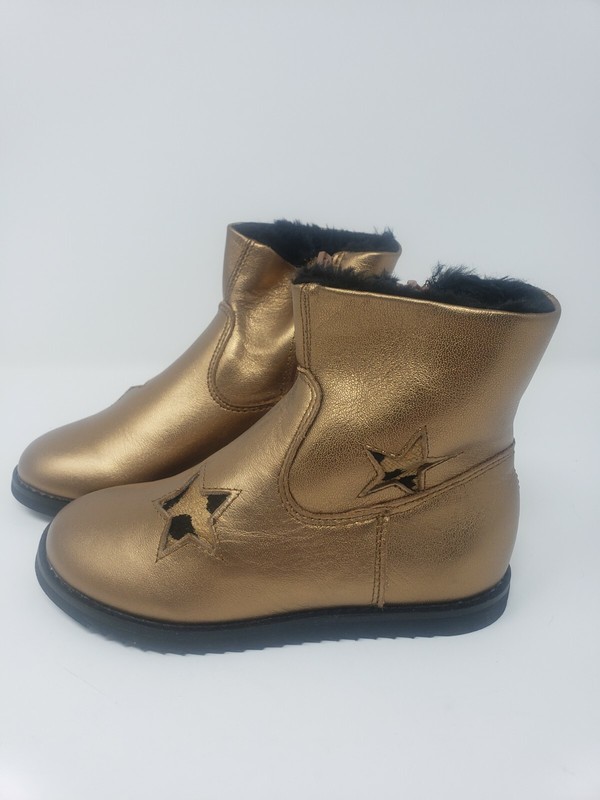 Old Soles Twinkle Girls' Boots Big Kid/Youth Old Gold/Cat Gold *NIB*